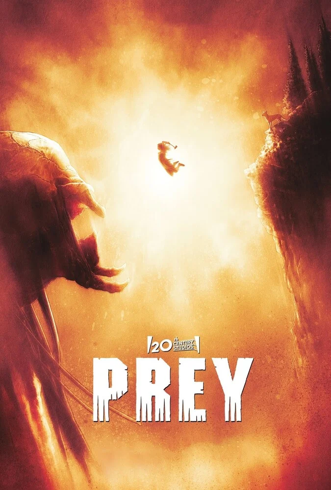 فیلم طعمه (Prey) 2022 - پوستر رسمی با امبر میدثاندر در نقش نارو