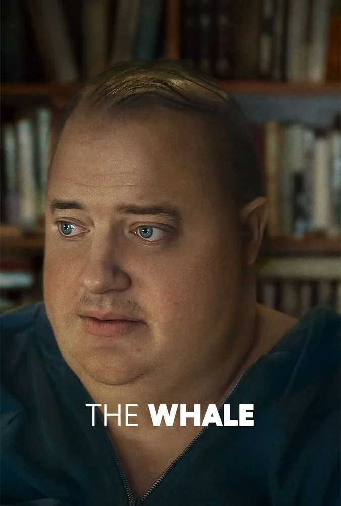 پوستر فیلم نهنگ (The Whale) به کارگردانی دارن آرونوفسکی با بازی برندن فریزر