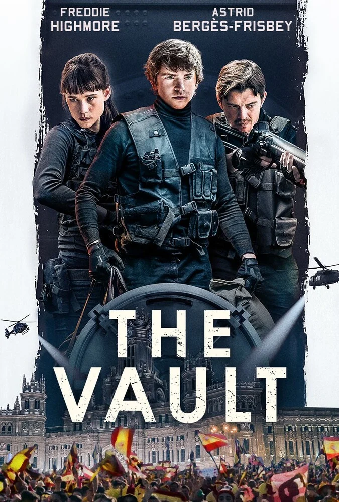 پوستر فیلم خزانه (The Vault) با بازی فردی هایمور