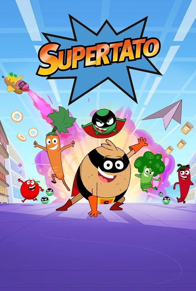 سریال سیب‌ زمینی ابرقهرمان-supertato