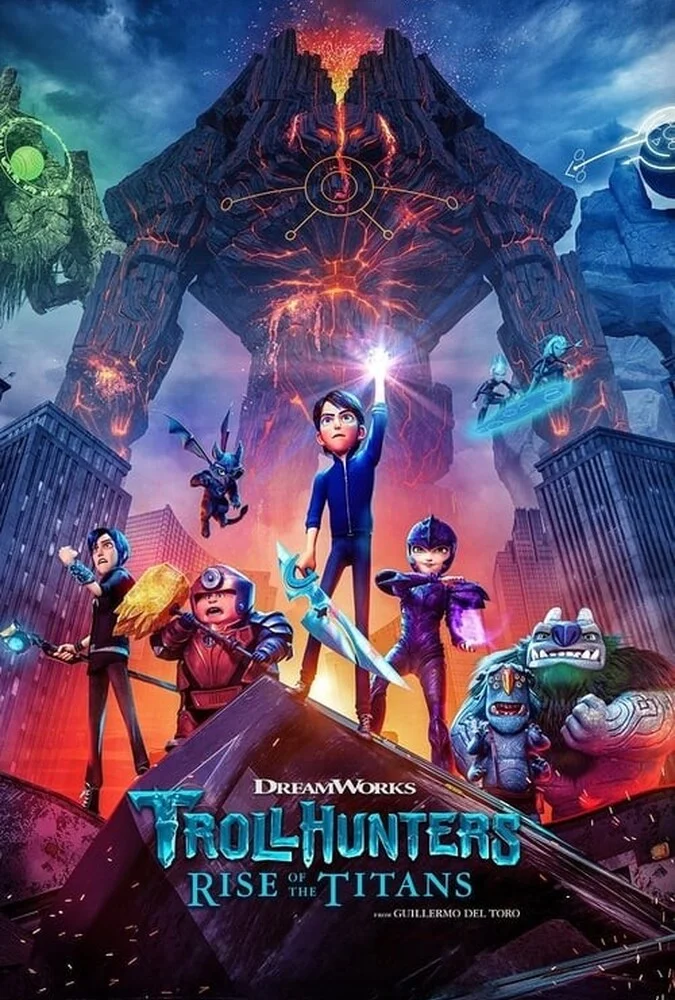 پوستر فیلم غول‌کش‌ها: ظهور تایتان‌ها (Trollhunters: Rise of Titans)