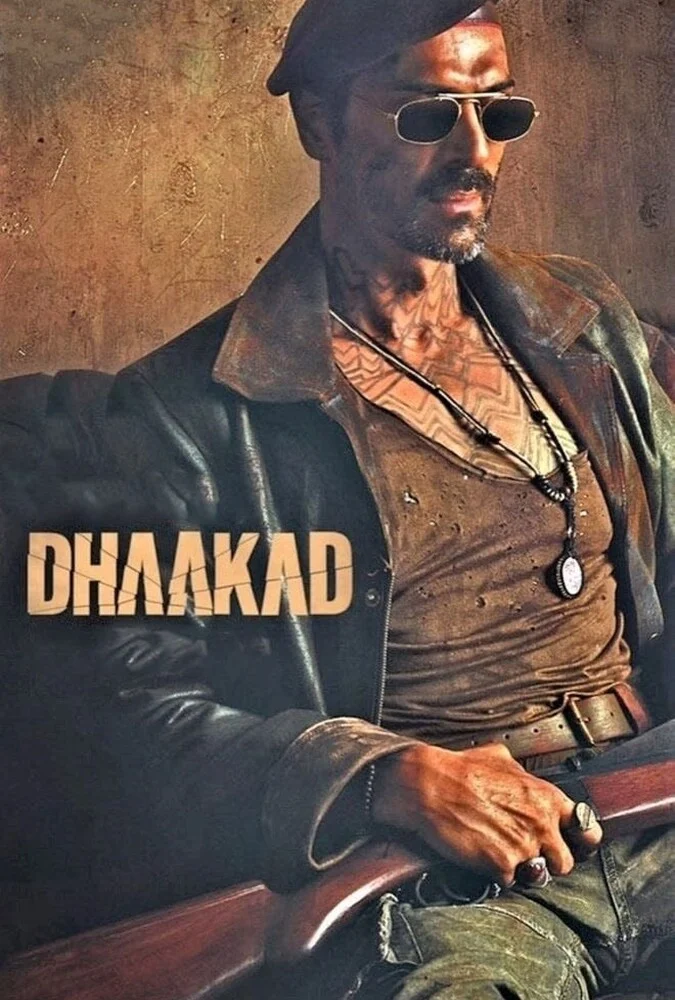 فیلم دهکده - پوستر فیلم اکشن هندی Dhaakad