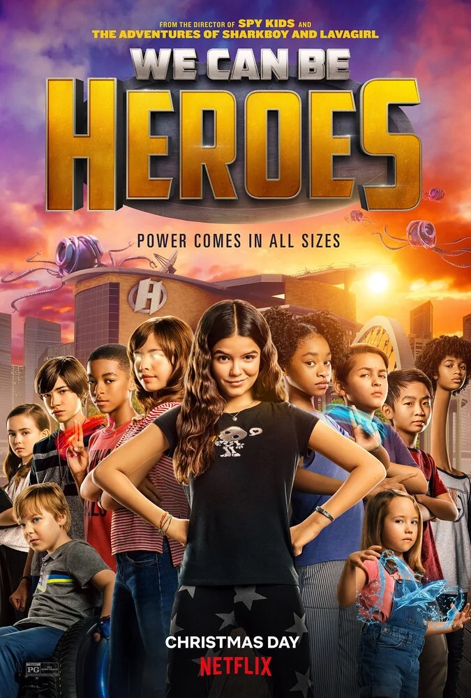 پوستر فیلم می‌توانیم قهرمان باشیم (We Can Be Heroes) محصول ۲۰۲۰