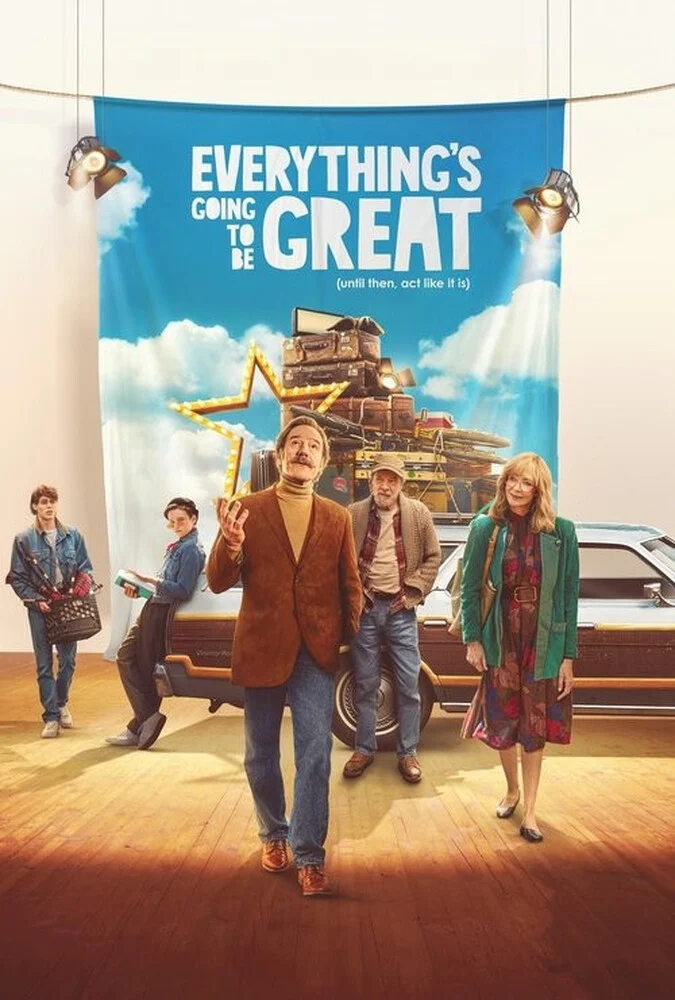 پوستر فیلم همه چیز عالی خواهد شد (Everything's Going to Be Great) با بازی الیسون جنی و برایان کرانستون