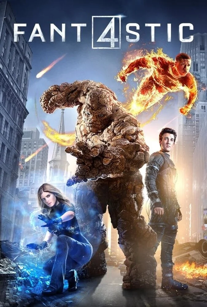 پوستر فیلم چهار شگفت‌انگیز 2015