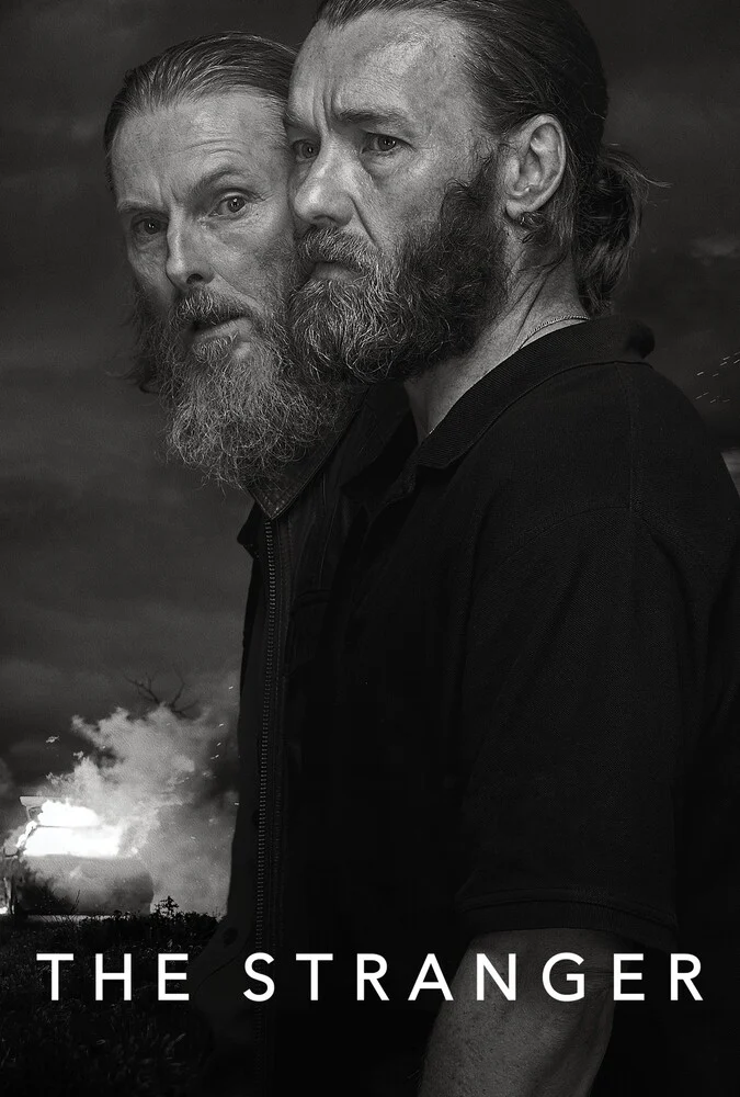 پوستر فیلم غریبه (The Stranger) 2022 با بازی جوئل ادگورتون و شان هریس