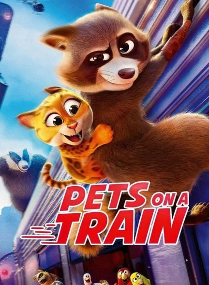 فیلم حیوانات خانگی در قطار-pets on a train