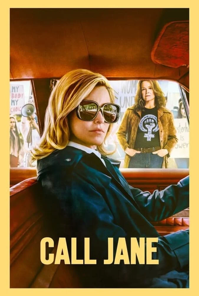 پوستر فیلم به جین زنگ بزن (Call Jane) با بازی الیزابت بنکس و سیگورنی ویور