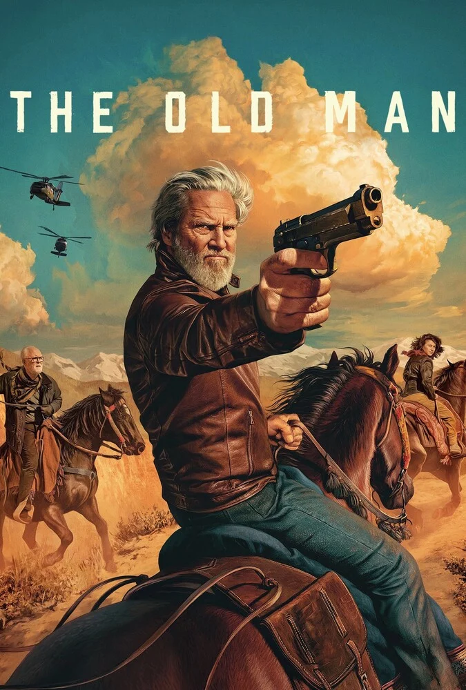 سریال پیرمرد (The Old Man) - پوستر سریال با تصویر جف بریجز