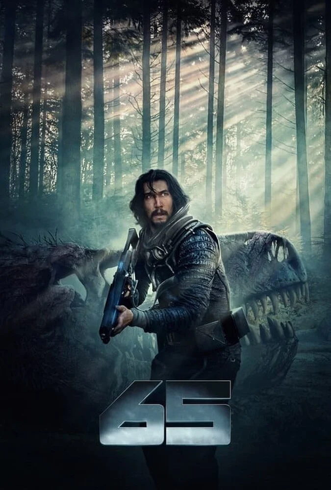 فیلم ۶۵، پوستر سینمایی با آدام درایور در نقش فضانورد