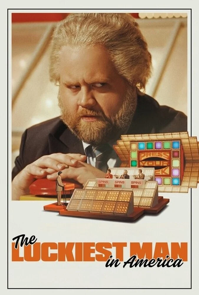 پوستر فیلم خوش شانس ترین مرد آمریکا (The Luckiest Man in America) با بازی دیوید استراترن