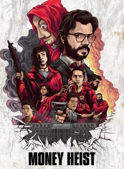 سریال خانه کاغذی (سرقت پول)-money heist
