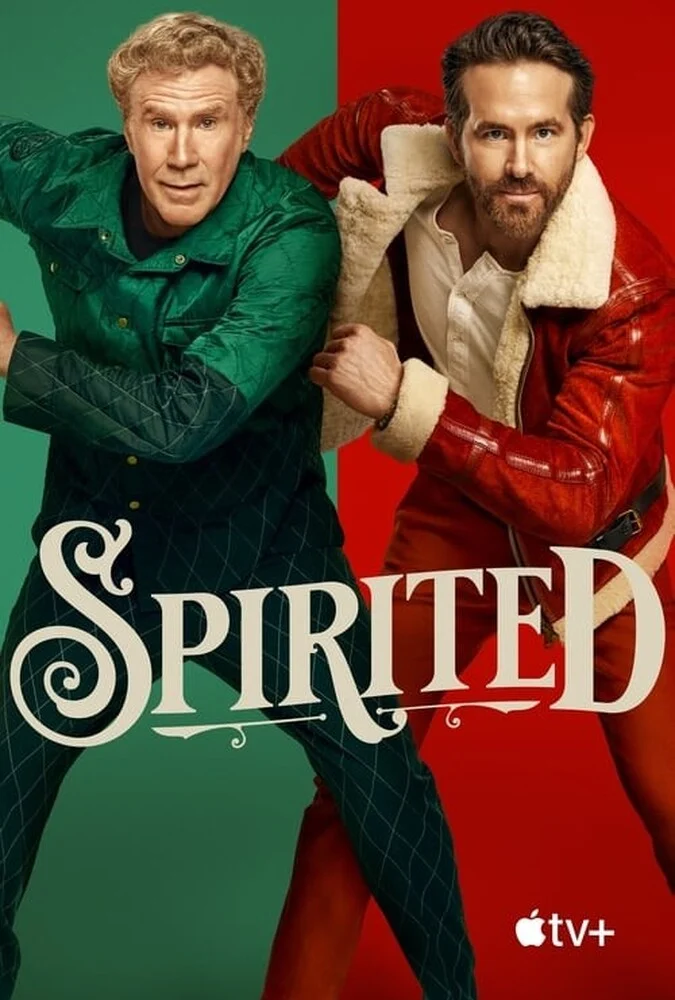پوستر فیلم نجیب (Spirited) با حضور ویل فرل و رایان رینولدز