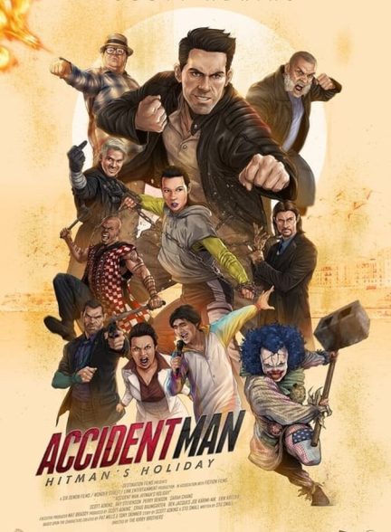 فیلم مرد حادثه آفرین: تعطیلات هیتمن-accident man: hitman’s holiday