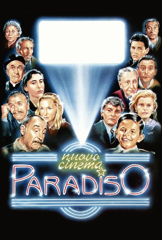 پوستر فیلم سینما پارادیزو به کارگردانی جوزپه تورناتوره