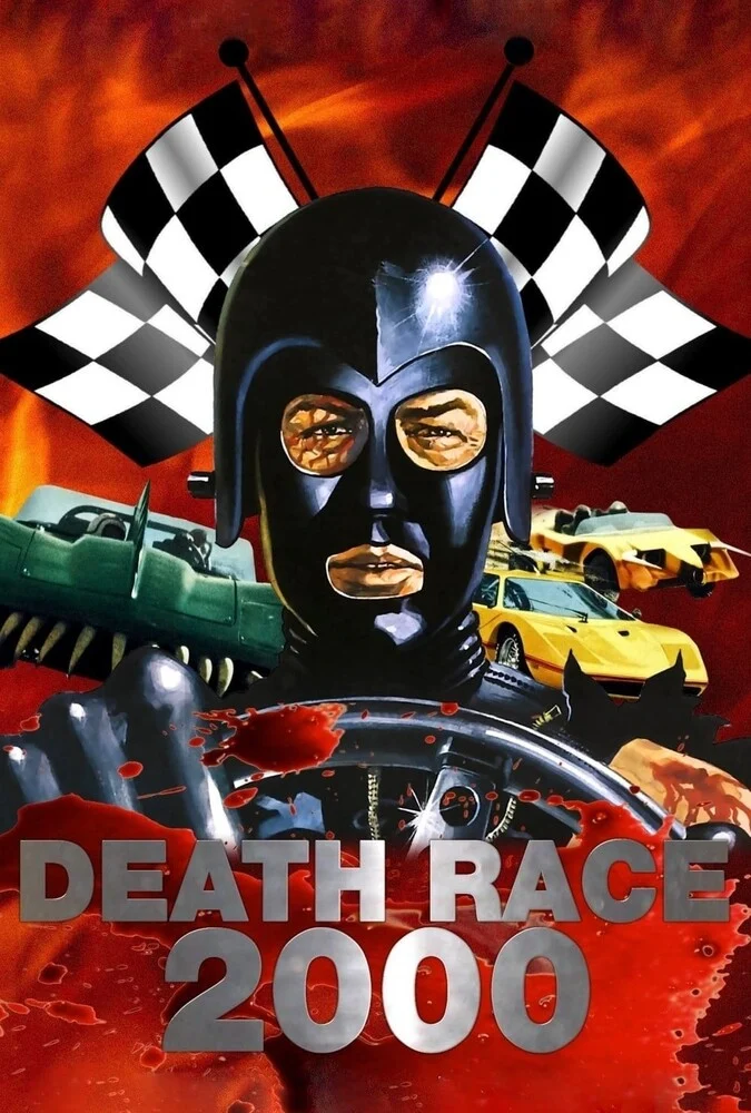 پوستر فیلم مسابقه مرگ ۲۰۰۰ (Death Race 2000) محصول ۱۹۷۵