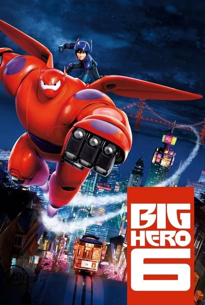 پوستر فیلم ۶ ابرقهرمان (Big Hero 6) انیمیشن دیزنی