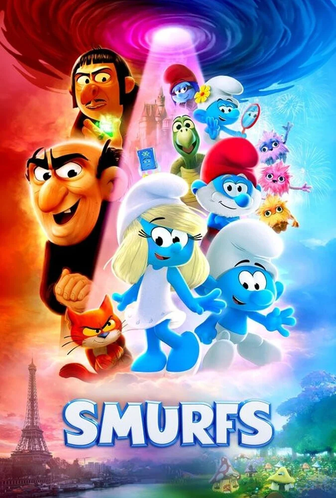 پوستر فیلم اسمورف‌ها (2025)
