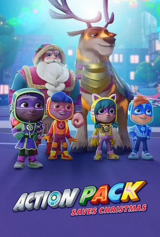 فیلم گروه هیجان کریسمس را نجات می‌دهد-the action pack saves christmas