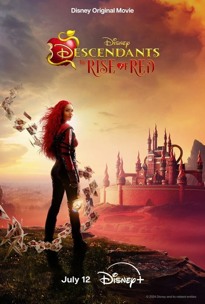 پوستر فیلم نوادگان: ظهور قرمز (Descendants: The Rise of Red) ۲۰۲۴