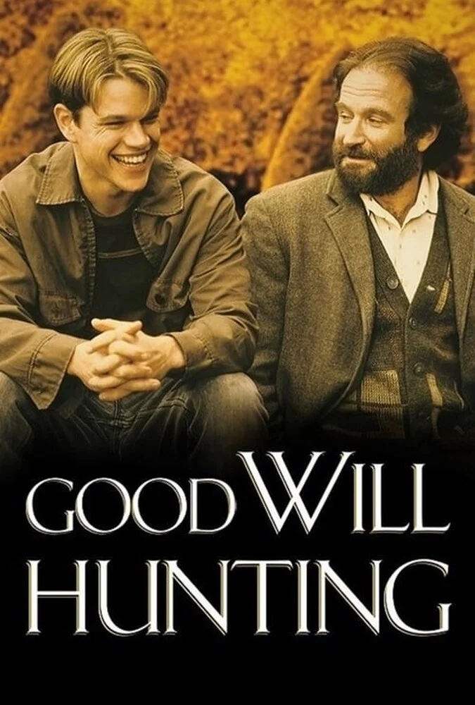 پوستر فیلم ویل هانتینگ نابغه (Good Will Hunting) محصول ۱۹۹۷ به کارگردانی گاس ون سنت