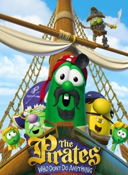 فیلم داستان سبزیجات: دزدان دریایی بی خاصیت-the pirates who don’t do anything: a veggietales movie