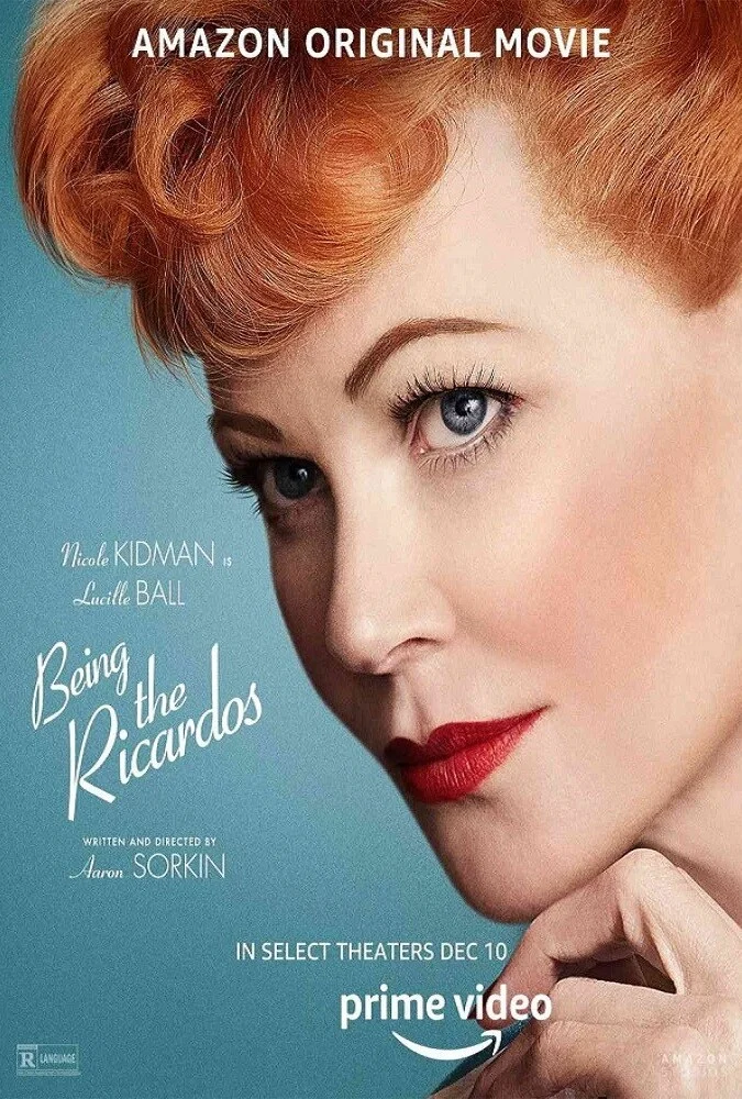 پوستر فیلم ریکاردوس بودن (Being the Ricardos) با حضور نیکول کیدمن و خاویر باردم
