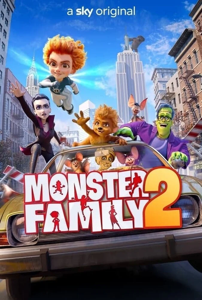 پوستر فیلم انیمیشنی خانواده هیولا 2
