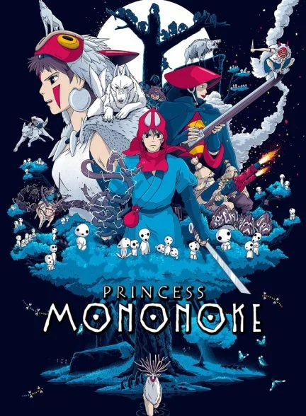 فیلم شاهدخت مونونوکه-princess mononoke