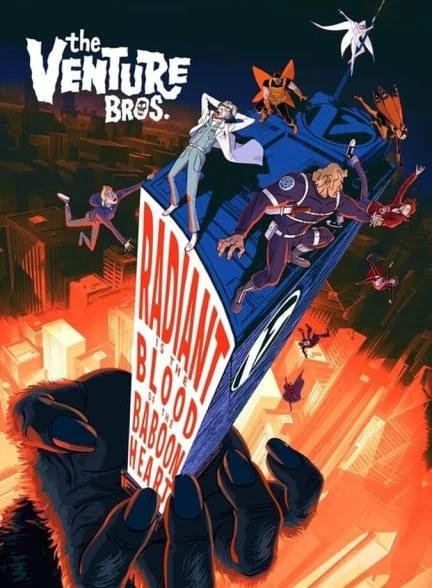 فیلم برادران ونچر: قلب درخشان بابون-the venture bros.: radiant is the blood of the baboon heart
