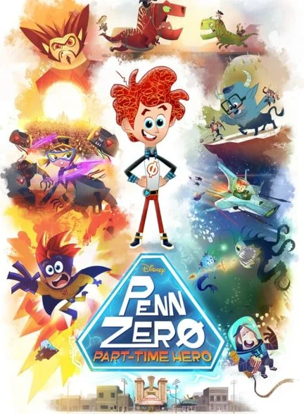 سریال پن زیرو: قهرمان پاره وقت-penn zero: part-time hero