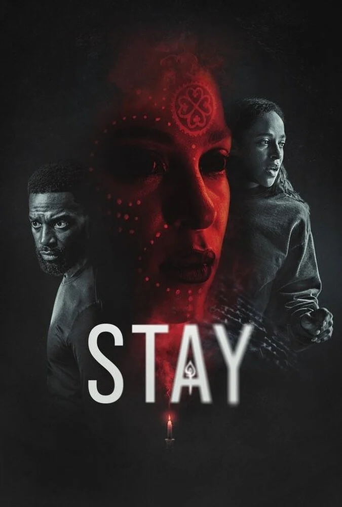 پوستر فیلم بمان (Stay) 2025 با بازی براندون فیرلا و دومینیک استیونز