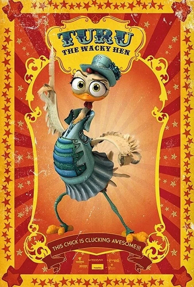 پوستر فیلم تورو، مرغ خجسته (Turu, the Wacky Hen) - انیمیشن خانوادگی و کمدی ۲۰۱۹