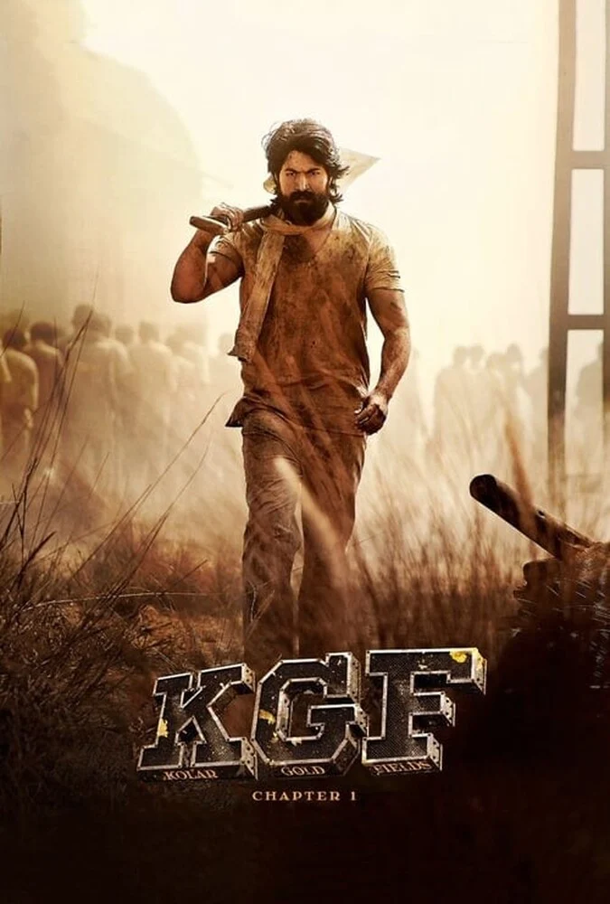 پوستر فیلم K.G.F: فصل 1 با بازی یاش