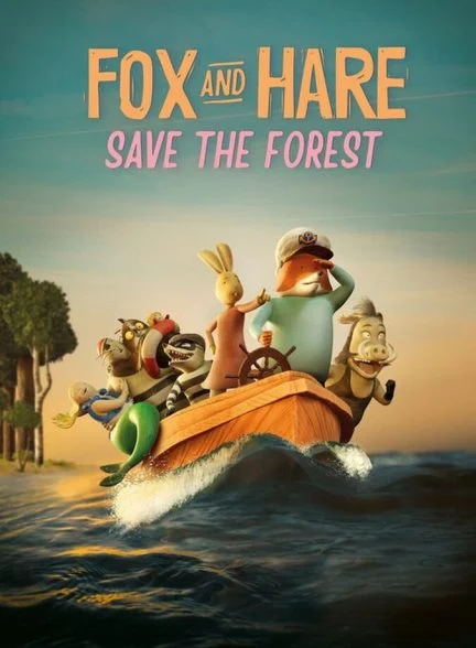 فیلم نجات جنگل به دست روباه و خرگوش-fox and hare save the forest