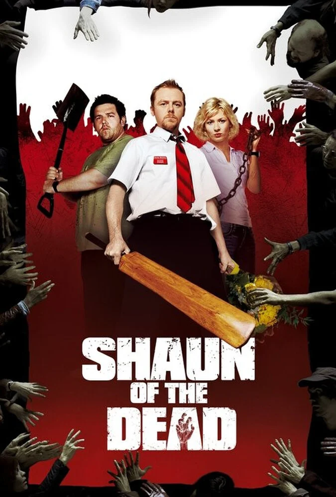پوستر فیلم شان می‌میرد (Shaun of the Dead) - کمدی ترسناک ۲۰۰۴