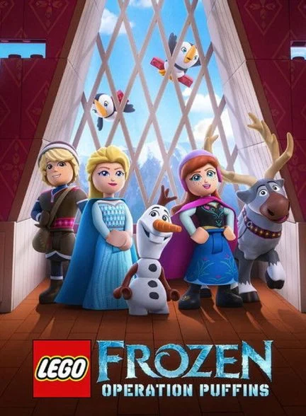 فیلم لگو فروزن: عملیات پافین‌ها-lego frozen: operation puffins