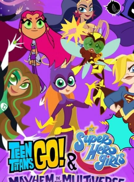 فیلم تایتان‌ها و دختران ابرقهرمان-teen titans & super hero girls