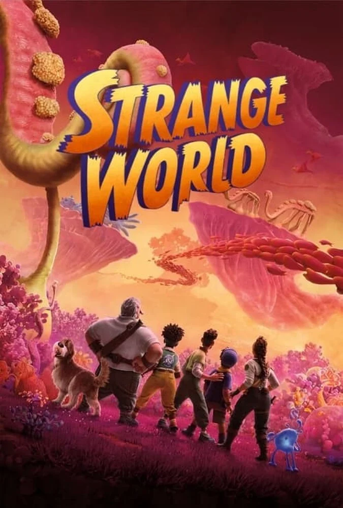 پوستر فیلم دنیای عجیب (Strange World) محصول 2022 دیزنی