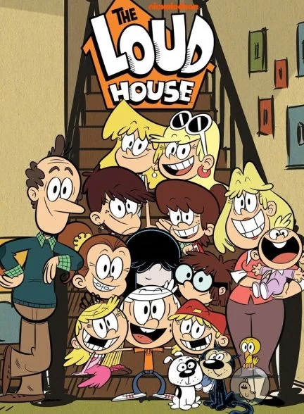 سریال خانه پرسروصدا-the loud house