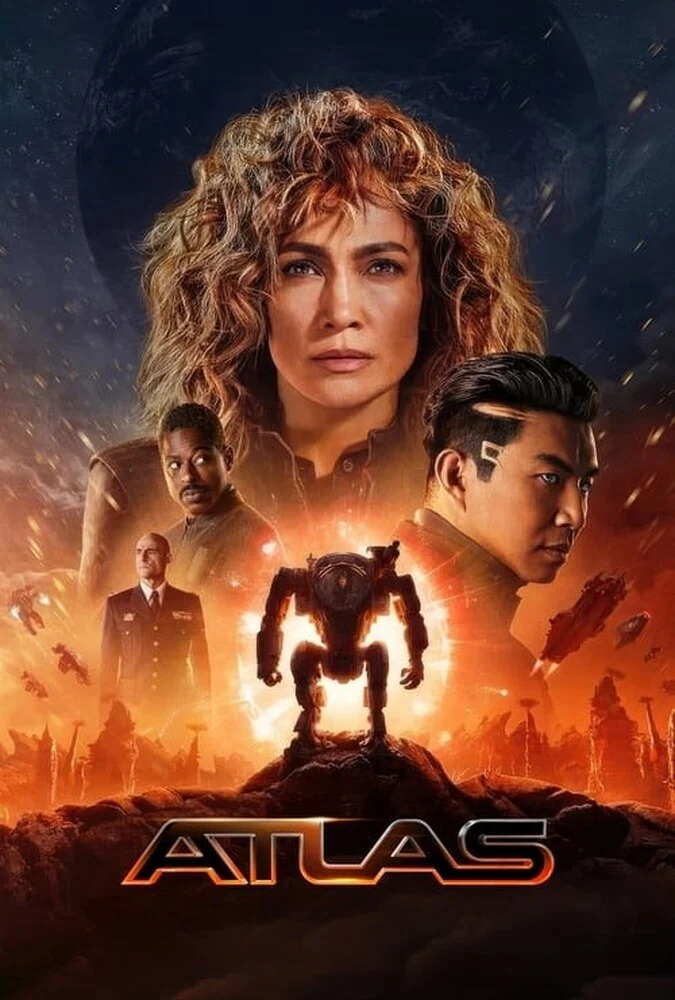 پوستر فیلم اطلس با جنیفر لوپز