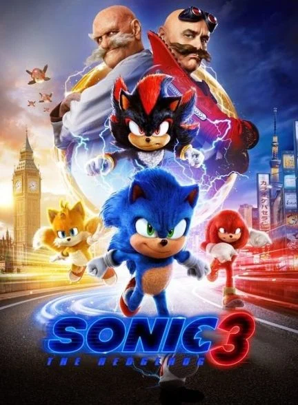 فیلم سونیک خارپشت ۳-sonic the hedgehog 3