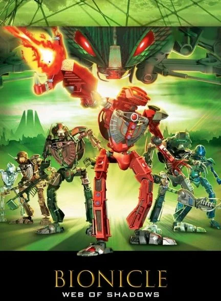 فیلم بیونیکل ۳: شبکه سایه‌ها-bionicle 3: web of shadows