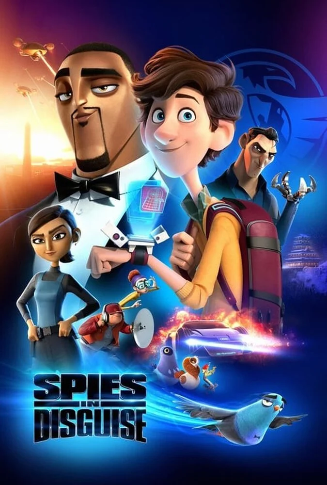 فیلم بالاتر از کفتر-spies in disguise