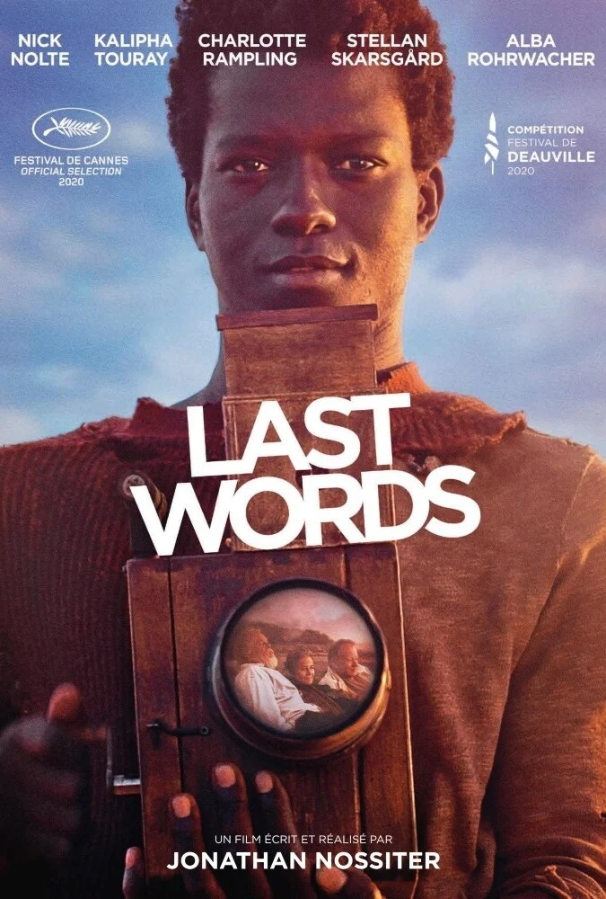 فیلم کلمات آخر (Last Words) 2020 - صحنه‌ای از فیلم با بازی کالیفا تورای و شارلوت رمپلینگ