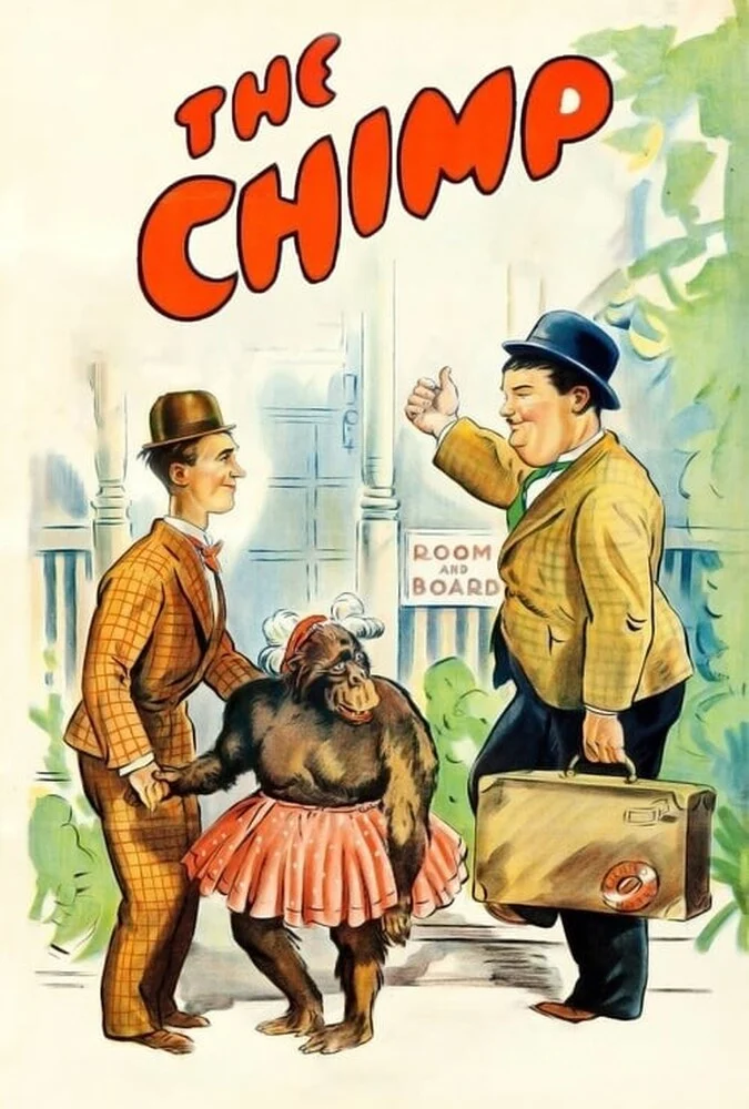 فیلم شامپانزه (The Chimp) 1932 - استن لورل و اولیور هاردی