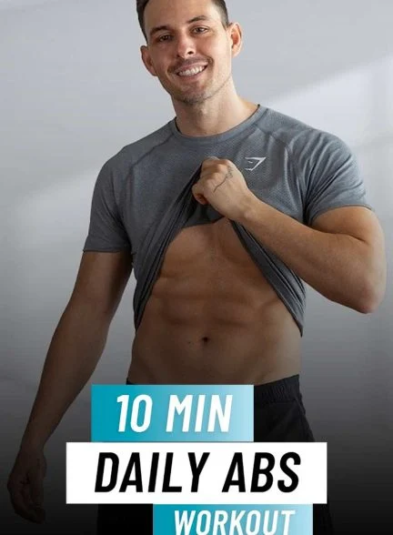 فیلم 10 دقیقه تمرین روزانه شکم در خانه-10 min daily ab workout at home six pack abs routine no equipment