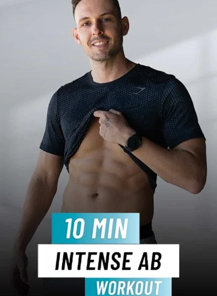 فیلم تمرین شدید 10 دقیقه‌ ای شکم-10 min intense ab workout-at home sixpack abs routine no equipment