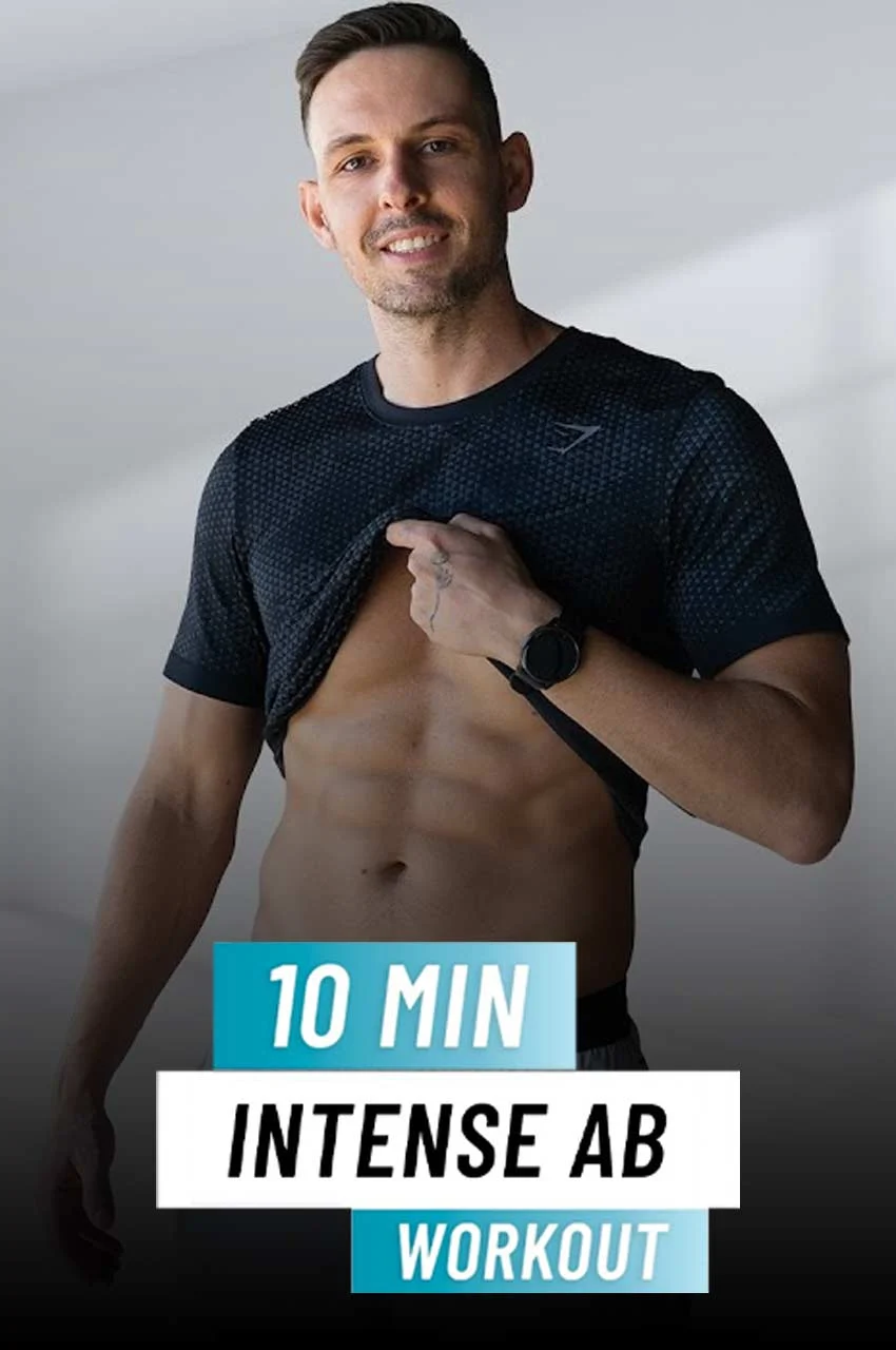 فیلم تمرین شدید 10 دقیقه‌ ای شکم-10 min intense ab workout-at home sixpack abs routine no equipment