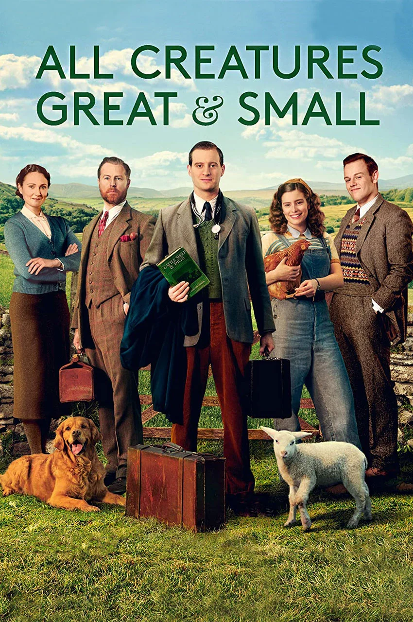 سریال همه موجودات ریز و درشت-all creatures great and small